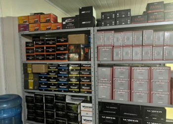 Produtos descaminhados apreendidos na operação. Foto: divulgação/PF