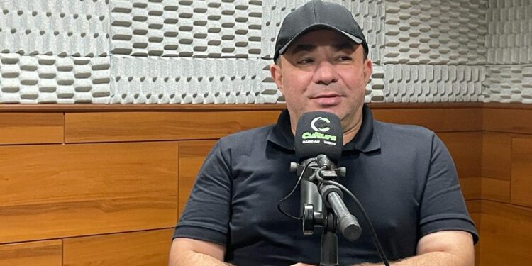Vice-prefeito de Foz, Francisco Sampaio. Foto: Rádio Cultura