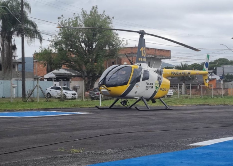 Helicóptero Falcão possui equipamentos de ponta para vigilância diurna e noturna. Foto: SESP