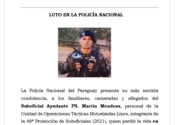 Foto: Polícia Nacional