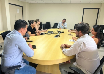 Reunião realizada ontem. Foto: divulgação