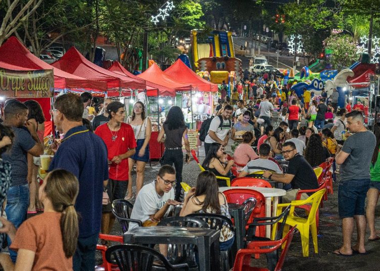 Feirinha de Natal na Praça da Paz. Foto: Marcos Labanca/Divulgação