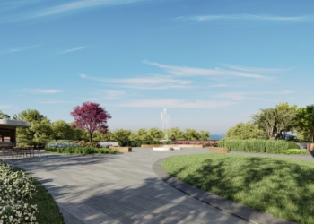 Como ficará o Jardim Terapêutico. Ilustração: divulgação