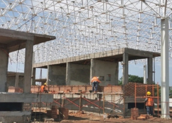 Obras civis do lado paraguaio. Foto: divulgação