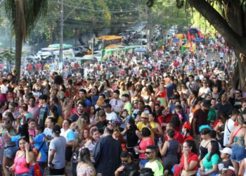Carnaval do ano passado na Praça da Paz. Foto: divulgação/PMFI