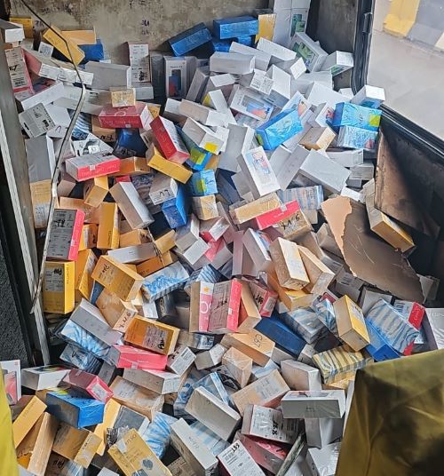 Aparelhos celulares apreendidos. Foto: divulgação