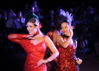 Bailarinas do Marco das Três Fronteiras. Foto: Diogo Justus