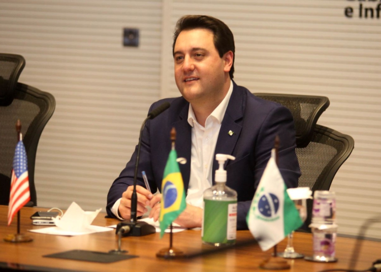 Governador do Paraná, Ratinho Jr. Foto: Ari Dias/AEN