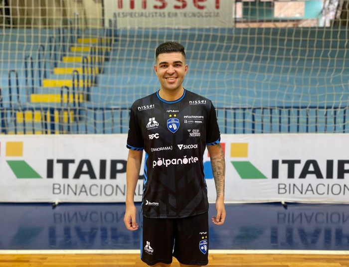 Nova aquisição. Foto: Jorge Augusto/Foz Cataratas Futsal