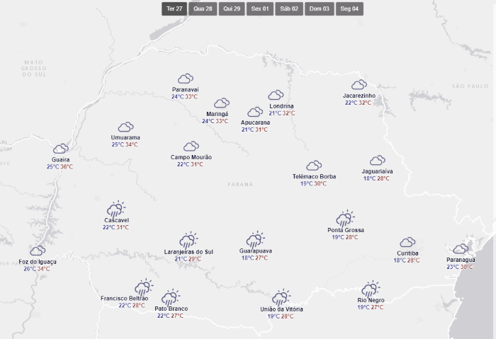 Ilustração: Simepar