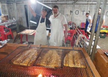 Toda a festa foi feita com o patrocínio de empresários, a ajuda de voluntários e fiéis da paróquia. Fotos: divulgação