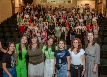 Em celebração ao mês das mulheres, a iniciativa contou com a participação de mais de 180 mulheres, entre convidadas e organizadoras. Foto: Nilmar Fernando/divulgação
