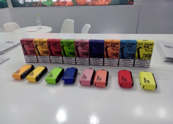 A Dinavisa interveio no festival mundial de vaping realizado em Ciudad del Este, onde confirmou irregularidades e depois denunciou ao Ministério Público. Foto: cortesia
