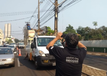 Segunda fase da Operação Luz Oculta em andamento, em 2020. Foto: arquivo do Não Viu?