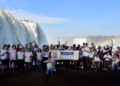 Dia Nacional da Alegria nas Cataratas do Iguaçu. Foto: Edison Emerson/divulgação