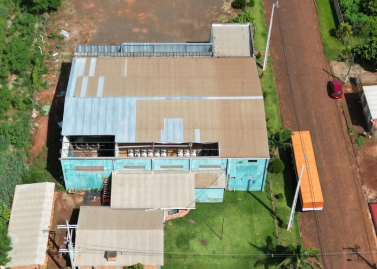 Imóvel onde os fiscais da Ande constataram o furto. Foto: La Clave