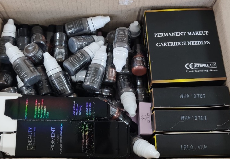 Parte das mercadorias apreendidas na operação pela RF. Foto: divulgação