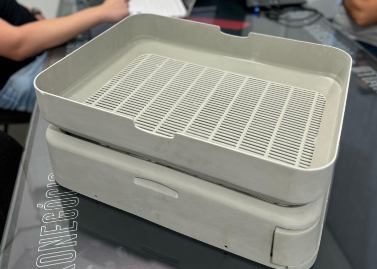 Apoiada pelo Anjo Inovador, startup de Toledo desenvolve banheiro sustentável para gatos
Foto: Divulgação Cattus