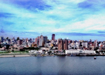 Vista da cidade de Assunção. Foto: Agência IP.