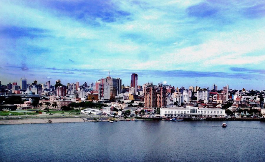 Vista da cidade de Assunção. Foto: Agência IP.