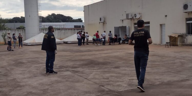 Polícia Federal foi acionada. Foto: Rádio Cultura