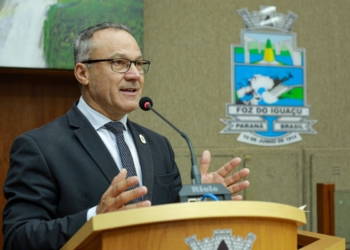 Vereador Ney Patrício, autor da do projeto de Lei. Foto: Christian Rizzi/CMFI