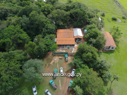 Mineradora fechada ontem (19) pela ANDE. Foto: divulgação
