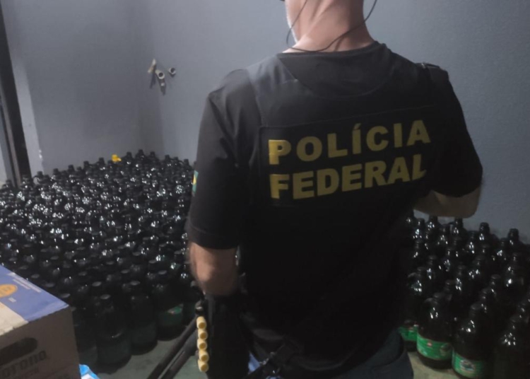 Operação de apreensão pela PF. Foto: divulgação