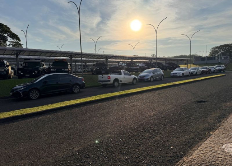 Foto da operação divulgada pela PF