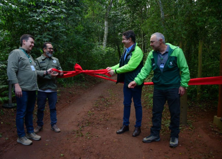 Reabertura dos caminhos. Foto: Edison Emerson