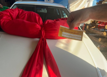 A ganhadora do Polo zero km foi Maria Izabella Andrion. Foto: divulgação