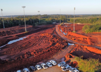 Filial do Museu Pompidou em Foz ficará em uma área de cerca de 24 mil metros quadrados, doada pela Concessionária CCR, que administra o aeroporto de Foz do Iguaçu. Foto: Alessandro Vieria/AEN