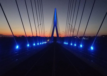 Ponte da Integração Brasil Paraguai. Foto: DER