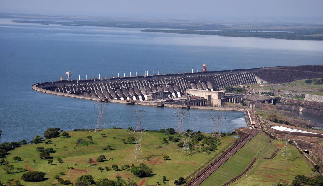 Usina de Itaipu. Foto: divulgação/IB