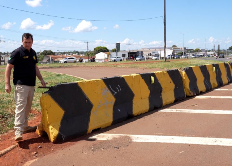 O fechamento do trevo tem causado problemas de mobilidade, com deslocamentos mais longos e congestionamentos diários. Foto: Christian Rizzi/divulgação