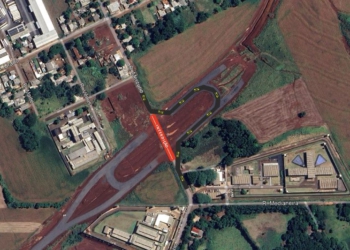 Perimetral Leste de Foz do Iguaçu: rua será bloqueada para obra de nova rótula alongada
Foto: DER-PR