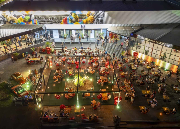 Luau no Mercado Barrageiro. Foto: divulgação