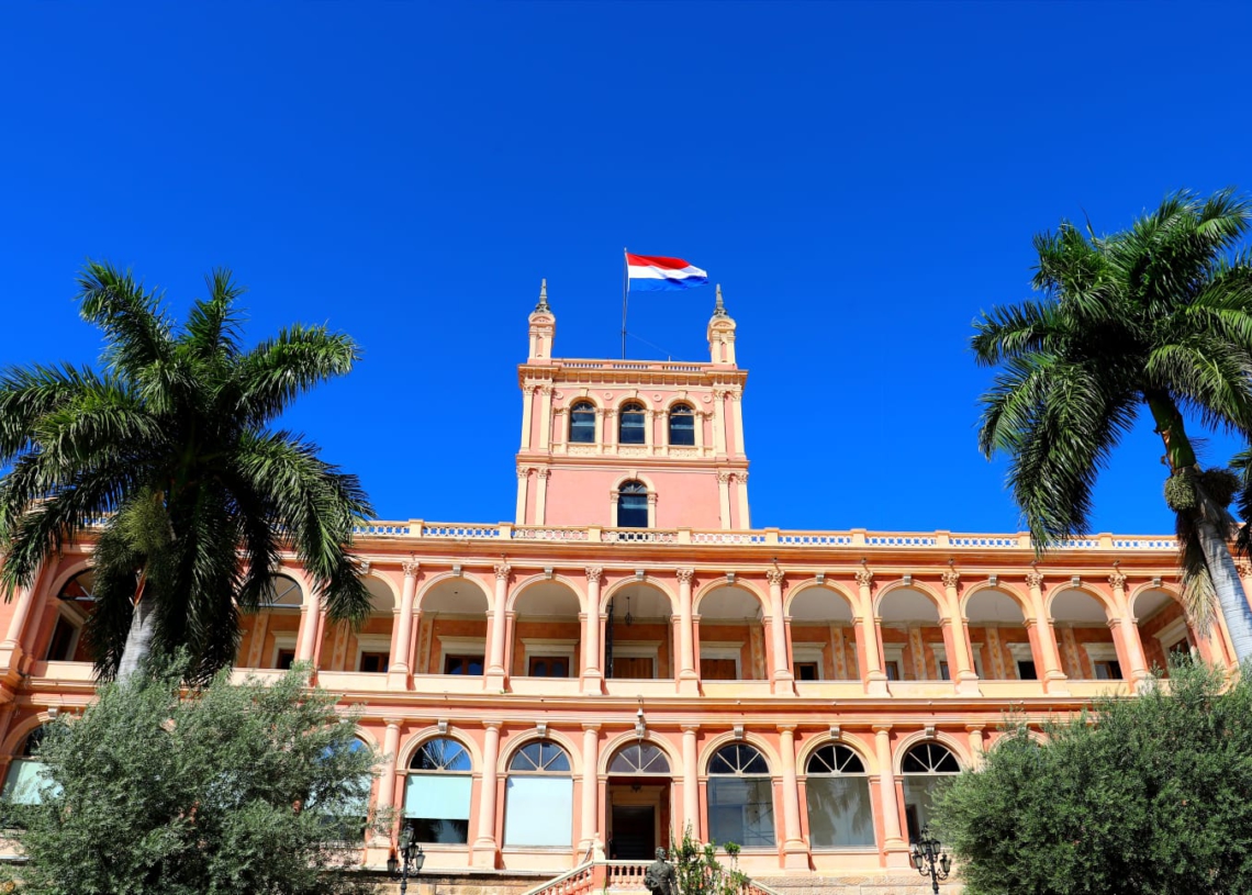 Sede do governo do Paraguai. Foto: Agência IP
