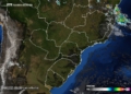 "Céu de brigadeiro" no Paraná nesta quarta-feira, 30 de abril. Foto: Simepar
