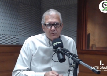 Secretário de Finanças e Orçamento, Eduardo Garrido, em entrevista ao programa Contraponto. Foto: captura de imagem