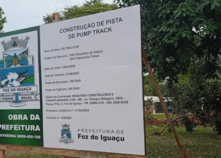 Legislativo estuda implantar QR code informativo em obras do município. Foto: PMFI