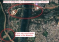 Foto do Google Maps mostra a localização da ponte sobre o Rio Monday