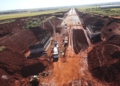 Um dos acessos que corta a área rural está 88% concluído. Fotos: divulgação