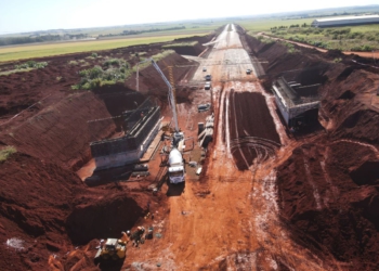 Um dos acessos que corta a área rural está 88% concluído. Fotos: divulgação