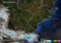 Céu claro sobre o Paraná na manhã desta quarta-feira. Foto: divulgação/Simepar