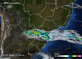 Na manhã desta quinta-feira, boa parte do Paraná está com céu encoberto. Foto: Simepar