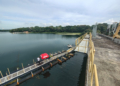 Sanepar usa mergulhadores para inspecionar tubulação de captação de água
Foto: Sanepar