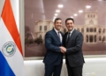 Ratinho Junior se reúne com presidente do Paraguai para falar sobre Ponte da Integração e comércio
Foto: Governo do Paraguai