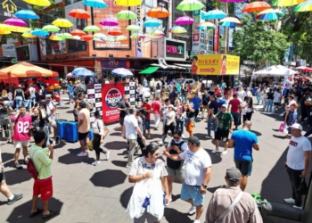 Ciudad del Este, no Paraguai. Foto: divulgação