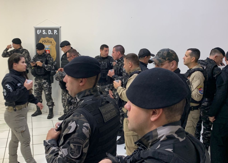 Foto da operação: divulgação